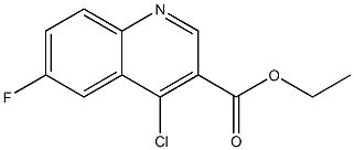 Ethyl 4-chloro-6-fluoroquinoline-3-carboxylate