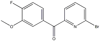 (6-BROMOPYRIDIN-2-YL)(4-FLUORO-3-METHOXYPHENYL)METHANONE