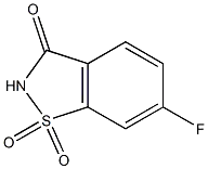 6-FLUORO-2,3-DIHYDRO-1LAMBDA(6),2-BENZOTHIAZOLE-1,1,3-TRIONE