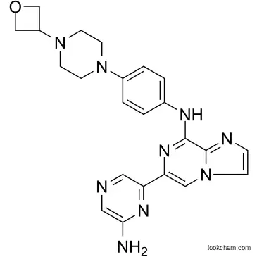 6-(6-aMinopyrazin-2-yl)-n-{4-[4-(oxetan-3-yl)piperazin-1-yl]phenyl}imidazo[1,2-a]pyrazin-8-amine