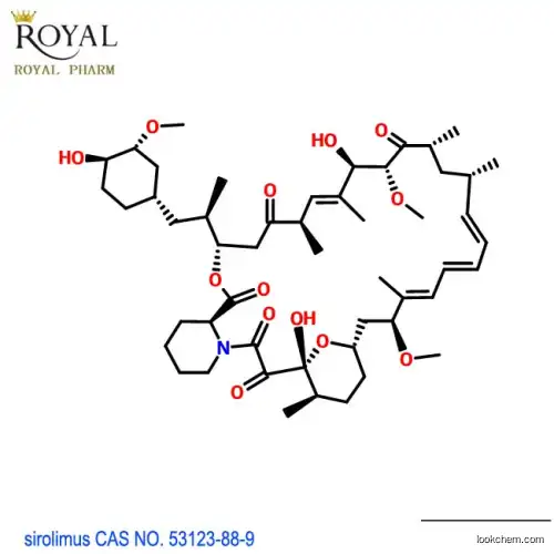Sirolimus CAS NO. 53123-88-9 Rapamycin