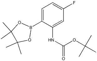 tert-butyl 5-fluoro-2-(4,4,5,5-tetramethyl-1,3,2-dioxaborolan-2-yl)phenylcarbamate