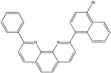 2-(4-bromonaphthalen-1-yl)-9-phenyl-1,10-phenanthroline