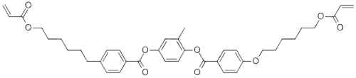 Benzoic acid, 4-[[6-[(1-oxo-2-propen-1-yl)oxy]hexyl]oxy]-, 1,1'-(2-methyl-1,4-phenylene) ester(125248-71-7)