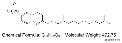 DL-α Tocopheryl Vitamin E Acetate 50% CWS Powder(7695-91-2)