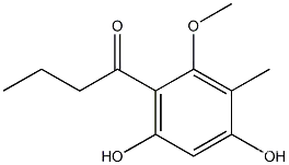 1-4,6-dihydroxy-2-methoxy-3-methylphenylbutan-1-one