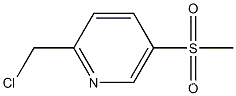 2-(Chloromethyl)-5-(methylsulfonyl)pyridine