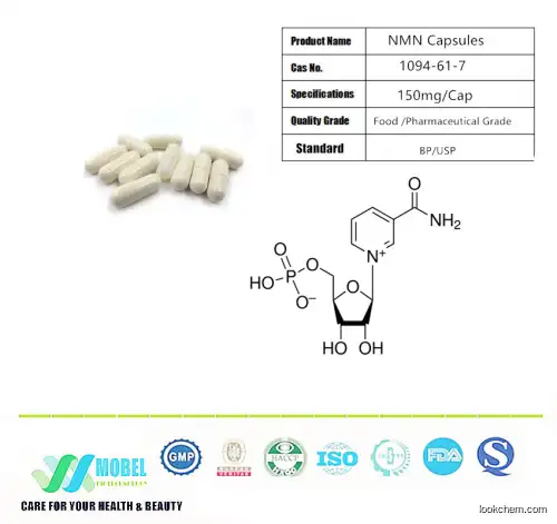 Dietary Supplements 99.9 purity Beta Nicotinamide Mononucleotide Nmn Capsules OEM Free shipping