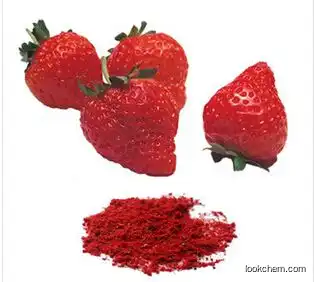 100% natura and pure strawberry powder fruit powder applied in beverage