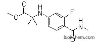 Best Quality N-[3-Fluoro-4-[(Methylamino)carbonyl]phenyl]-2-Methylalanine Methyl Ester
