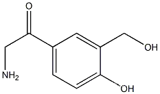 2-amino-1-(4-hydroxy-3-(hydroxymethyl)phenyl)ethan-1-one