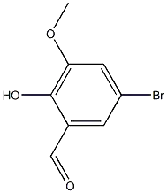 5-BROMO-2-HYDROXY-3-METHOXYBENZALDEHYDECAS NO.: 5034-74-2