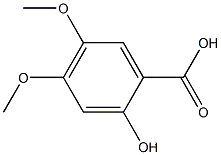 2-hydroxy-4,5-dimethoxy benzoic acid