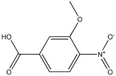 3-Methoxy-4-nitrobenzoic acidCAS NO.: 5081-36-7