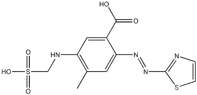 4-METHYL-5-(SULFOMETHYLAMINO)-2-(2-THIAZ