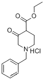 Ethyl N-benzyl-3-oxo-4-piperidine-carboxylate hydrochlorideCAS NO.:52763-21-0