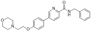 N-benzyl-5-(4-(2-morpholinoethoxy)phenyl)picolinamide