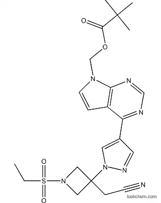 Lower Price (4-1-(3-(Cyanomethyl)-1-(Ethylsulfonyl)Azetidin-3-yl)-1H-pyrazol-4-yl)-7H-Pyrrolo[2,3-d]pyrimidin-7-yl)methyl Pivalate