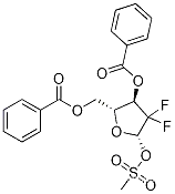 ((2R，3R，5R)-3-(Benzoyloxy)-4，4-difluoro-5-((methylsulfonyl)oxy)tetrahydrofuran-2-yl)methyl benzoate