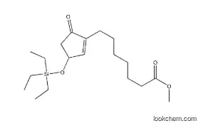 1-Cyclopentene-1-heptanoic acid, 5-oxo-3-[(triethylsilyl)oxy]-, Methyl ester