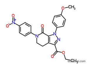 High Quality 4,5,6,7-Tetrahydro-1-(4-Methoxyphenyl)-6-(4-Nitrophenyl)-7-oxo-1H-pyrazolo[3,4-c]pyridine-3-Carboxylic Acid Ethyl Ester
