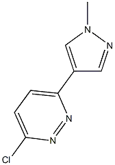 3-chloro-6-(1-methyl-1H-pyrazol-4-yl)pyridazine CAS NO.: 943541-20-6