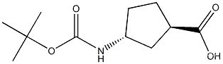 (1R，3R)-3-((tert-Butoxycarbonyl)amino)cyclopentanecarboxylic acid
