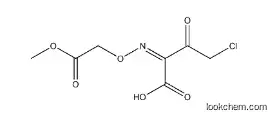 2-Methoxycarbonylmethoxyimino-4-chloro-3-oxobutyric acid