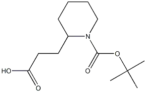 2-(2-Carboxyethyl)piperidine-1-carboxylic acid tert-butyl esterCAS NO.: 669713-96-6