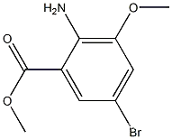 Methyl 2-amino-5-bromo-3-methoxybenzoate