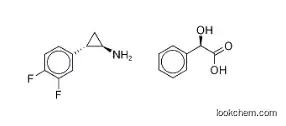 (1R,2S)-2-(3,4-Difluorophenyl)cyclopropanamine (2R)-Hydroxy(phenyl)ethanoate