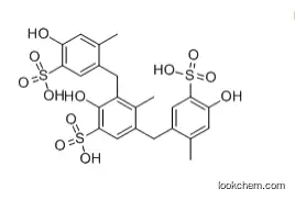 Dihydroxydimethyldiphenylmethanedisulphonic acid polymer