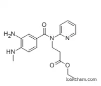 3-[(3-AMINO-4-METHYLAMINO-BENZOYL)-PYRIDIN-2-YL-AMINO]-PROPIONIC ACID ETHYL ESTER