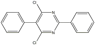 4,6-DICHLORO-2,5-DIPHENYLPYRIMIDINECAS NO.: 29133-99-1