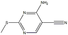 4-AMINO-2-(METHYLTHIO)PYRIMIDINE-5-CARBONITRILECAS NO.: 770-30-9