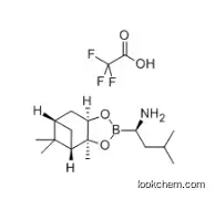 (aR,3aS,4S,6S,7aR)-Hexahydro-3a,8,8-trimethyl-alpha-(2-methylpropyl)-4,6-methano-1,3,2-benzodioxaborole-2-methanamine 2,2,2-trifluoroacetate