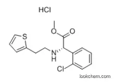 D-(+)-Methyl-alpha-(2-thienylethamino)(2-chlorophenyl)acetate hydrochloride