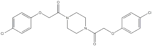 1,4-bis-[(4-chloro-phenoxy)-acetyl]-piperazine chian manufacture
