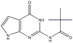 Propanamide,N-(4,7-dihydro-4-oxo-3H-pyrrolo[2,3-d]pyrimidin-2-yl)-2,2-dimethyl-