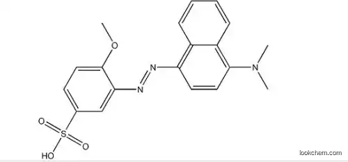 3(4-DIMETHYLAMINO-1-NAPHTHYLAZO)-4-METHOXYBENZENESULFONIC ACID