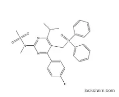 N-[5-(Diphenylphosphinoylmethyl)-4-(4-fluorophenyl)-6-isopropylpyrimidin-2-yl]-N-methylmethanesulfonamide