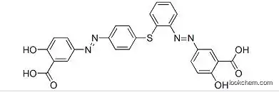 5-[[[[4-[(3-carboxy-4-hydroxyphenyl)azo]phenyl]thio]phenyl]azo]salicylic acid