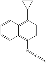 NAPHTHALENE, 1-CYCLOPROPYL-4-ISOTHIOCYANATO- CAS NO.: 878671-95-5
