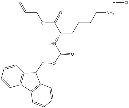 (S)-Allyl 2-((((9H-fluoren-9-yl)Methoxy)carbonyl)aMino)-6-aMinohexanoate hydrochloride CAS NO.: 815619-80-8