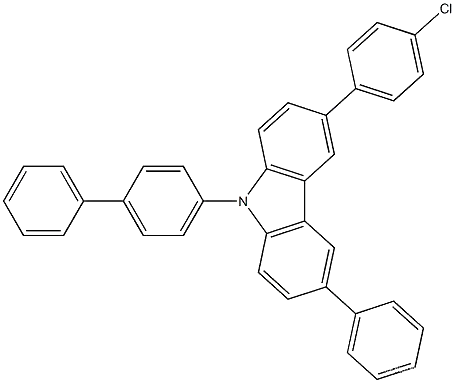 9-(biphenyl-4-yl)-3-(4-chlorophenyl)-6-phenyl-9H-carbazole china manufacture