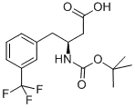 Boc- (S)-3-amino-4-(3-trifluoromethylphenyl) butyric acid