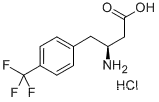 (S)-3-amino-4-(4-trifluoromethylphenyl) butyric acid hydrochloride