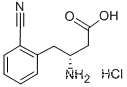 (R)-3-amino-4-(2-cyanophenyl) butyric acid hydrochloride