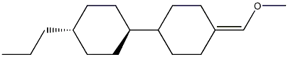 1,1'-Bicyclohexyl, 4-(methoxymethylene)-4'-propyl-, trans- CAS NO.: 191284-51-2