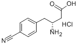(R)-3-amino-4-(4-cyanophenyl) butyric acid hydrochloride